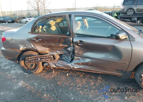 2006 Toyota Corolla Ce from USA, damaged, VIN 2T1BR32E56C681733